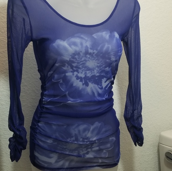 INC Nylon Long Sleeve Camisole/Top - Picture 4 of 7